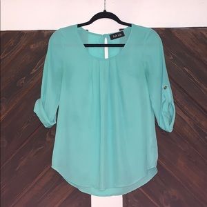 Fab’rik seafoam blouse